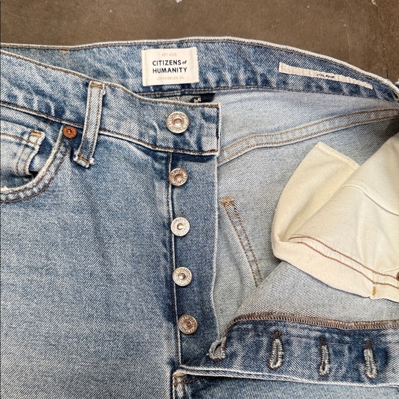 Citizens of Humanity Jolene high rise slim straight jeans womens size 26 - Picture 5 of 12